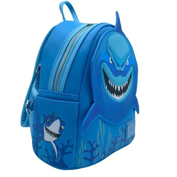 Loungefly Disney Finding Nemo Bruce Cosplay Mini Backpack Exclusive NWT - Picture 3 of 9